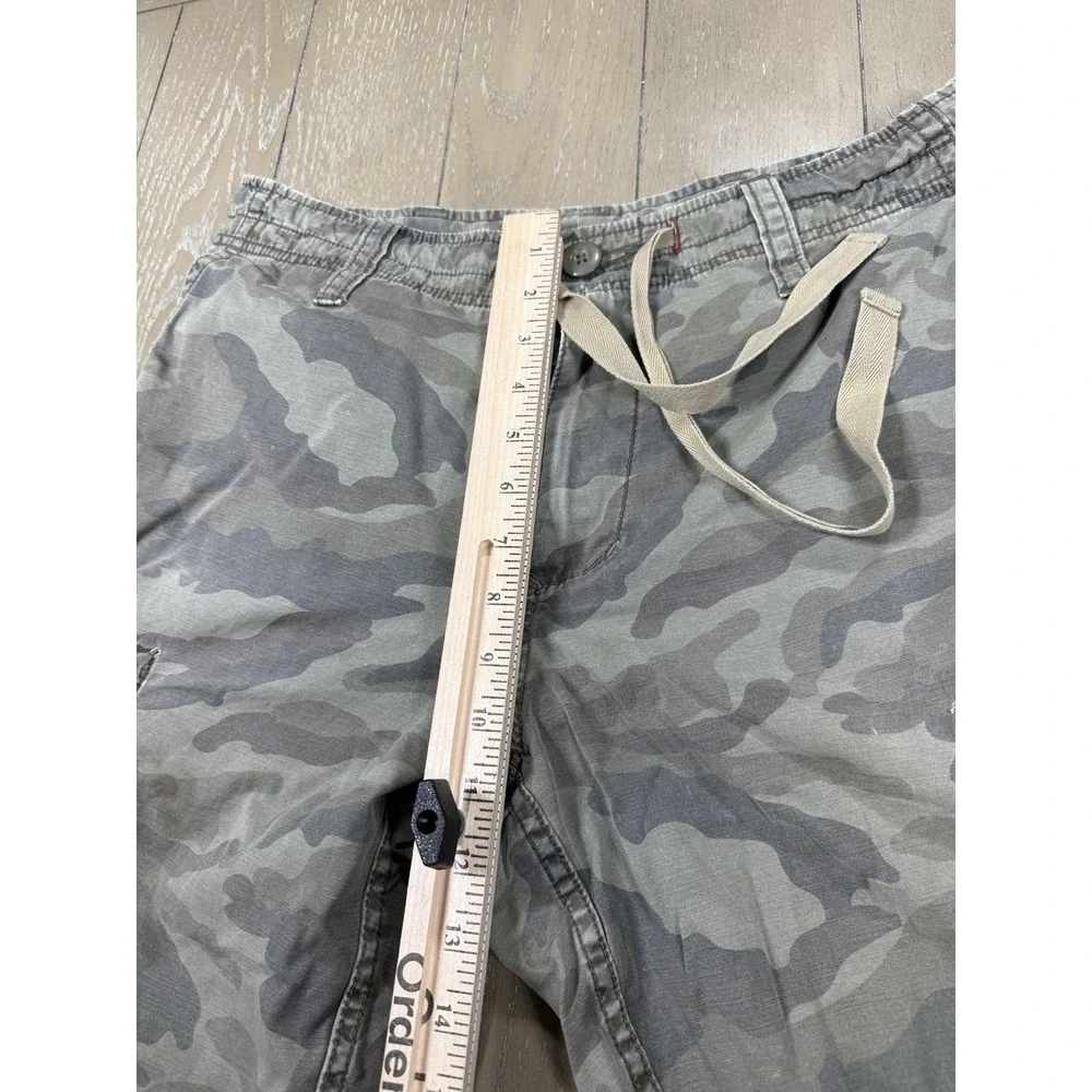 Vintage‎ JUICY COUTURE Men Camo Cargo Shorts Size 33 Y2K Retro Grunge